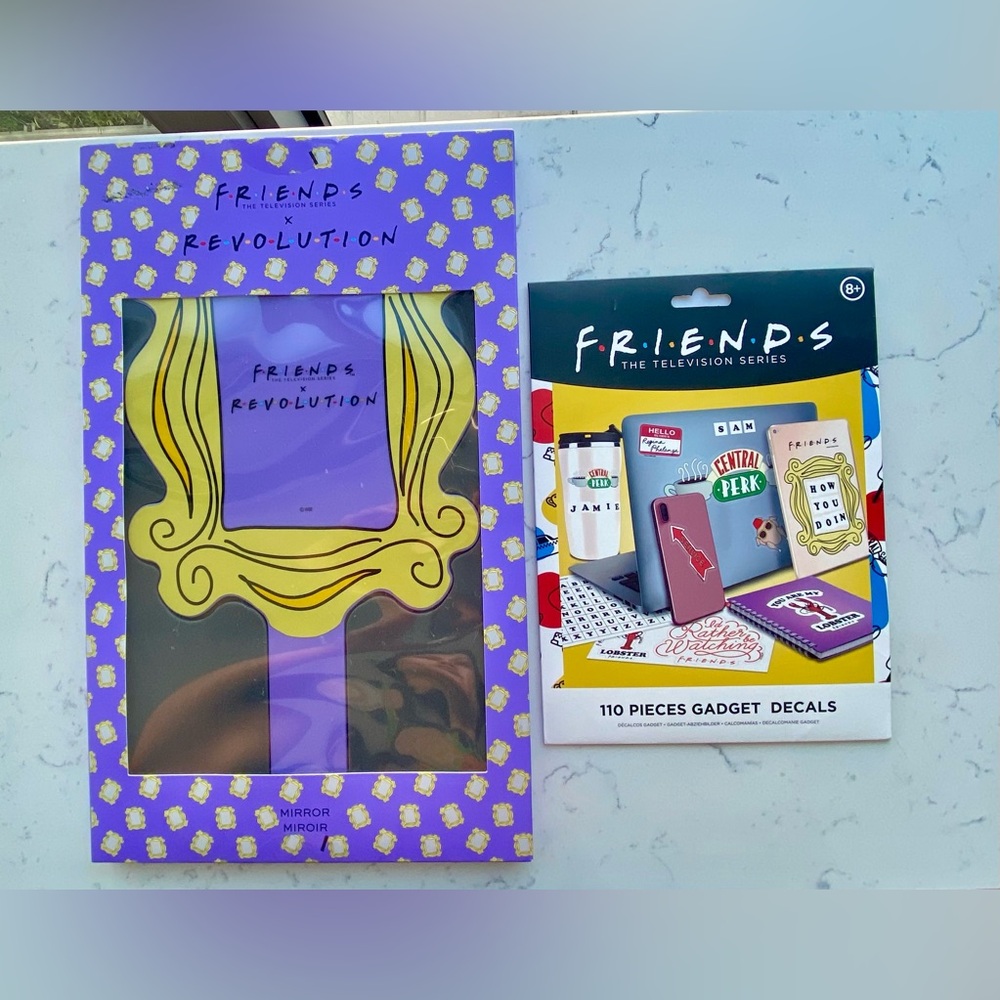 Makeup Revolution Friends Mirror and Friends Decals Set